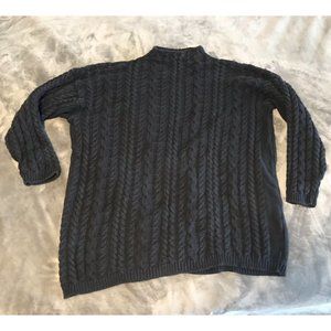 Ladies Vittadini sweater, black sweater